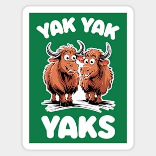 Yak Yak Yaks! Magnet